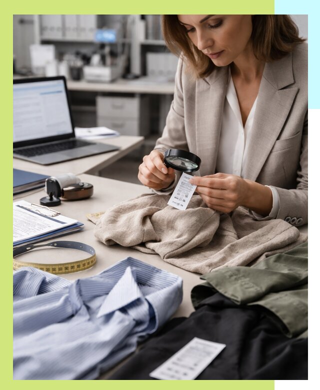 Сертификация одежды и текстиля в Кронштадте, быстрая экспертиза