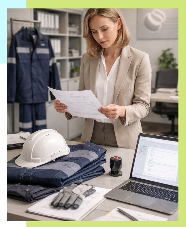 Сертификация спецодежды в Кронштадте от 7304 р. | Алешин-Крн