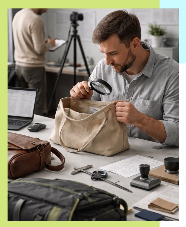 Сертификация сумок в Кронштадте, оформление и получение сертификатов