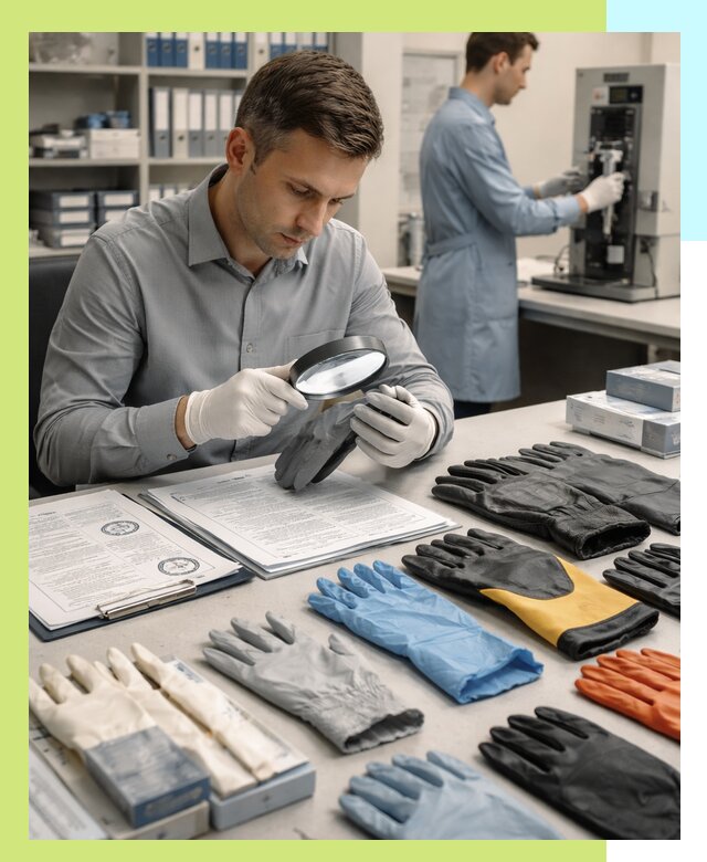 Сертификация перчаток и средств защиты продукции в Кронштадте