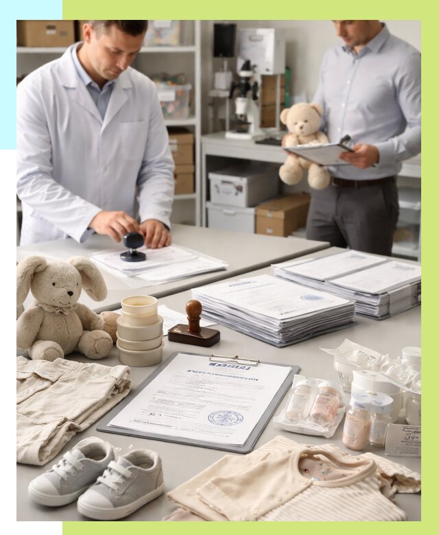 Сертификация детских товаров в Кронштадте от 15651 р. | Алешин-Крн