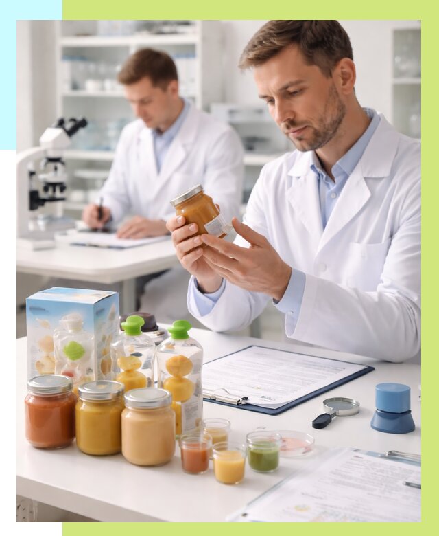 Сертификация детского питания в Кронштадте от 31302 р. | Алешин-Крн