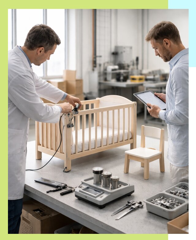 Сертификация детской мебели и проверка безопасности в Кронштадте