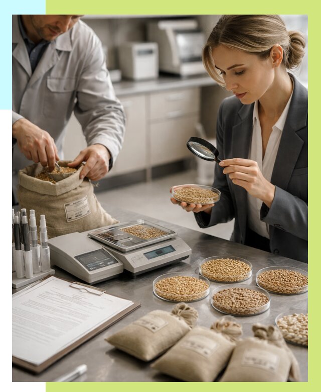 Сертификация зерна в Кронштадте по цене от 15651 р. | Алешин-Крн