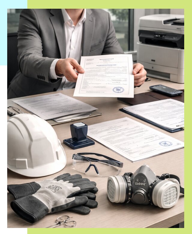 Сертификация СИЗ в Кронштадте от 15651 р. | Алешин-Крн оформить