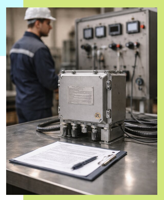 Сертификация взрывозащищенного оборудования в Кронштадте от 36519 р. | Алешин-Крн