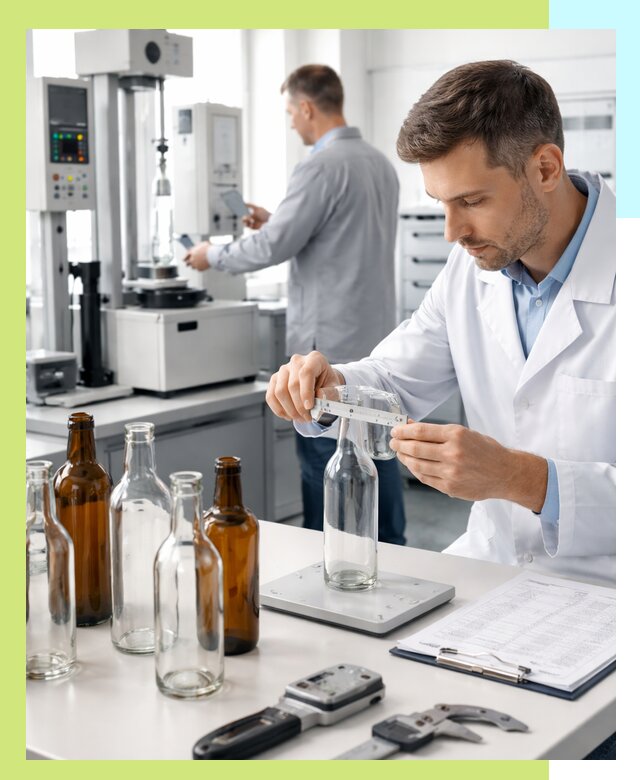 Сертификация стеклянных бутылок и сопутствующей упаковки в Кронштадте