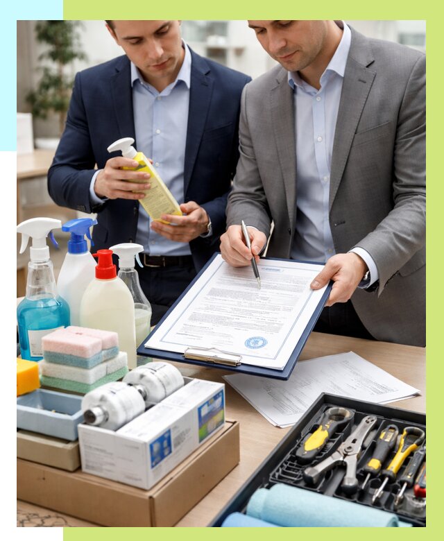 Сертификация хозяйственных товаров в Кронштадте, от 18781 р. |Алешин-Крн