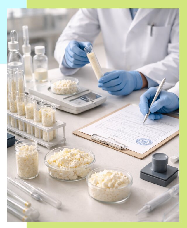 Сертификация творога в Кронштадте от 12521 р. под ключ | Алешин-Крн
