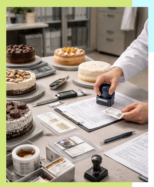 Сертификация тортов и кондитерских изделий в Кронштадте