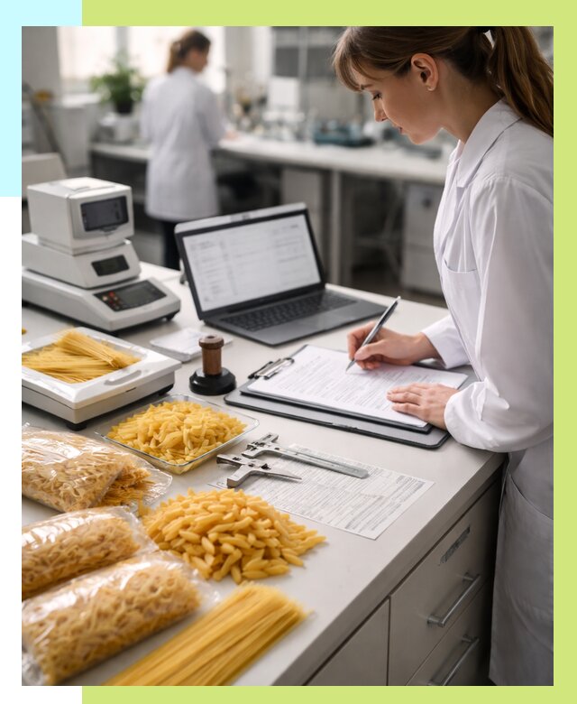 Сертификация макаронных изделий в Кронштадте от 15651 р. | Алешин-Крн