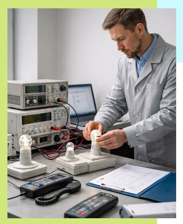 Сертификация ламп и светильников в Кронштадте по нормативам