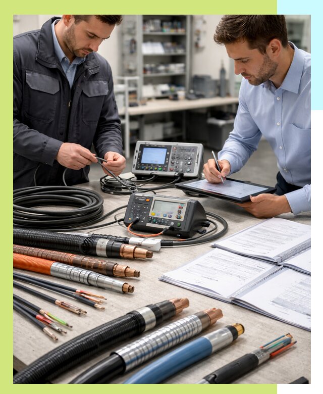 Сертификация кабеля и электропроводки в Кронштадте под ключ