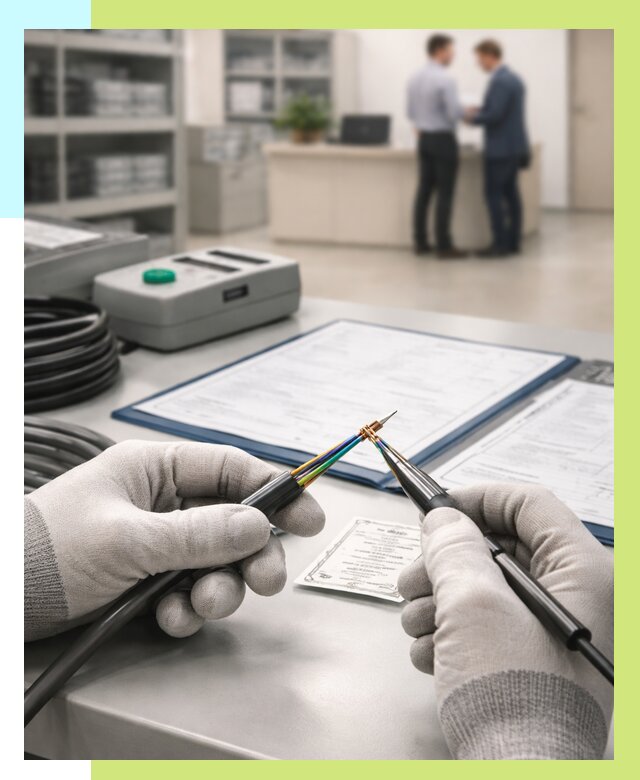 Сертификация провода в Кронштадте от 18781 р. в Алешин-Крн