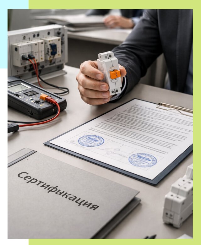 Сертификация выключателей под ключ в Кронштадте от 15651 р. | Алешин-Крн