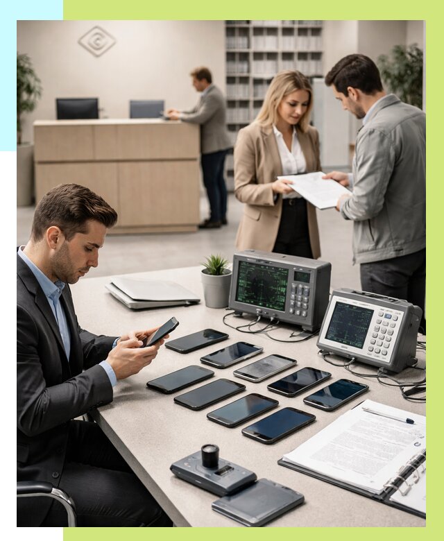 Сертификация телефонов в Кронштадте от 26085 р. под ключ | Алешин-Крн