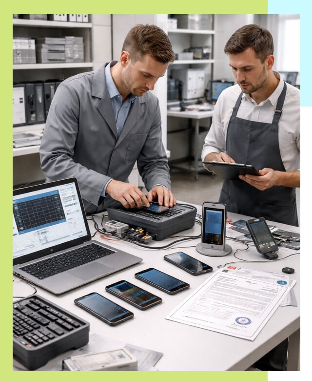 Сертификация мобильных телефонов и смартфонов в Кронштадте под ключ