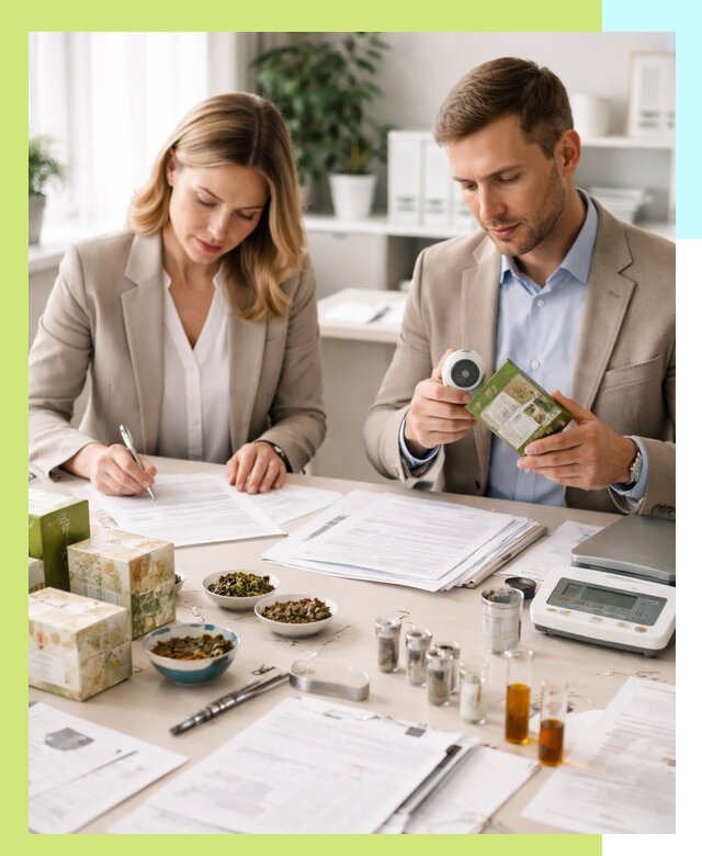 Разработка ТУ на чай и маркировку продукции в Кронштадте