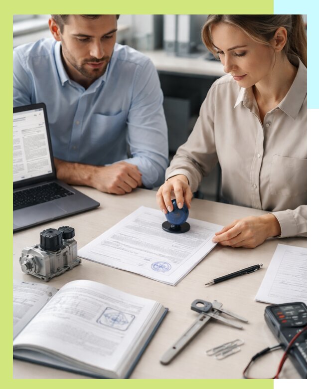 Выдача паспорта изделия и техническая экспертиза продукции в Кронштадте