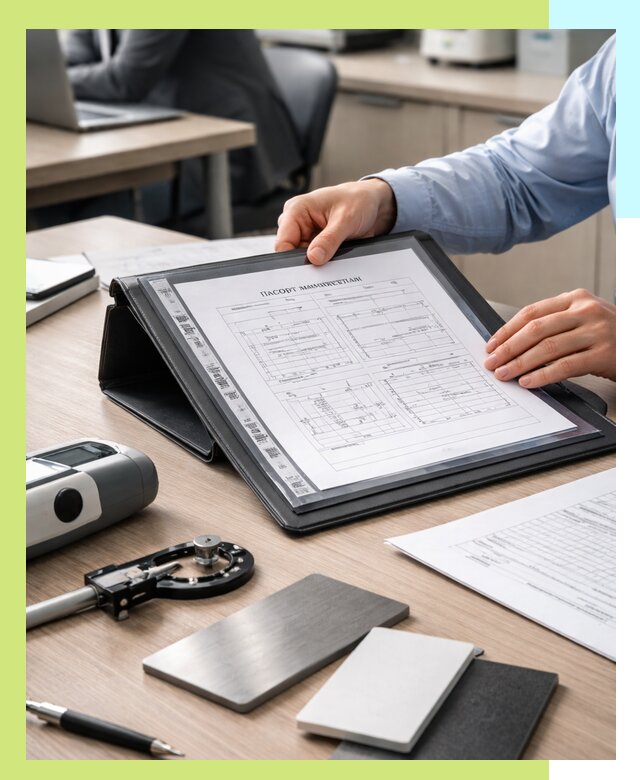 Оформление паспорта материала для продукции в Кронштадте