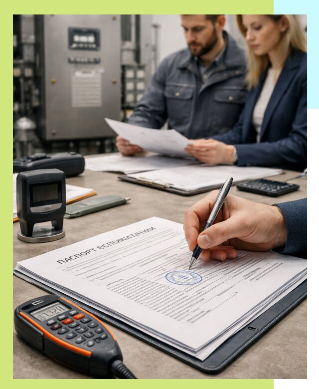 Оформление паспорта эксплуатации оборудования в Кронштадте