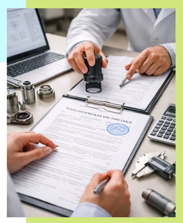 Технологическая инструкция в Кронштадте от 8869 р., под ключ Алешин-Крн