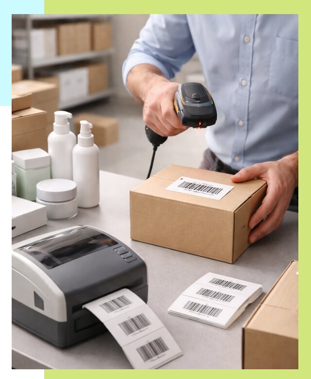 Штрихкодирование продукции в Кронштадте от 4695 р. | Алешин-Крн