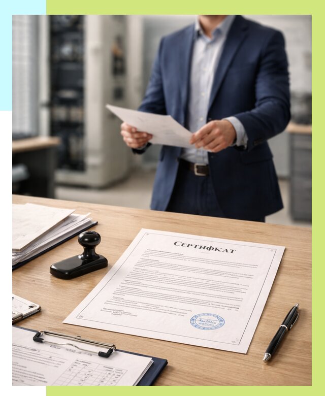 Сертификат на оборудование в Кронштадте от 15651 р. | Алешин-Крн