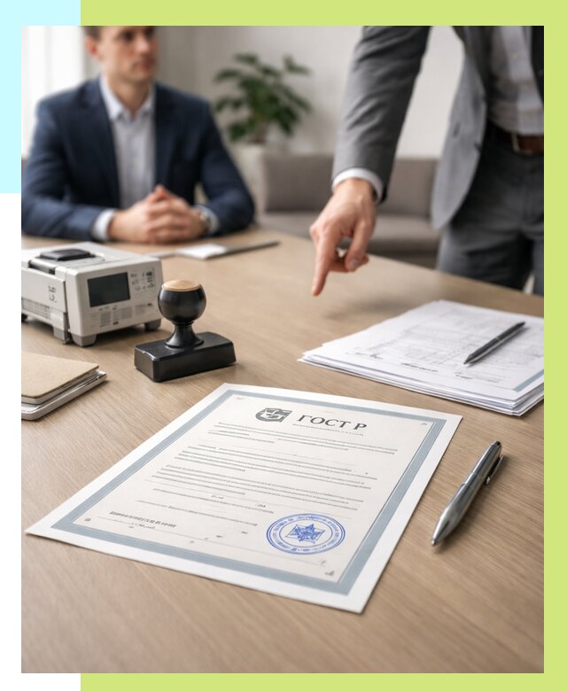 Добровольный сертификат ГОСТ Р в Кронштадте от 26085 р. | Алешин-Крн