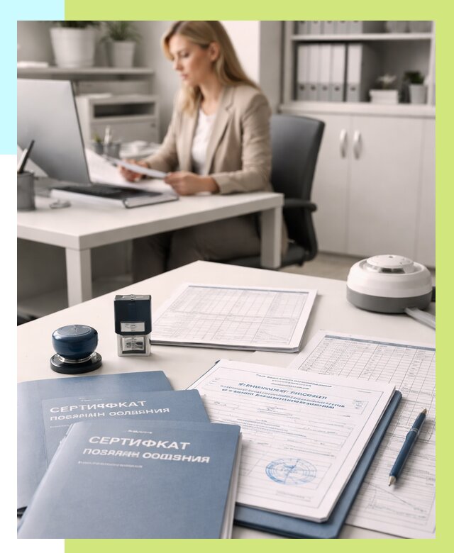 Сертификаты пожарной безопасности в Кронштадте от 15651 р. | Алешин-Крн