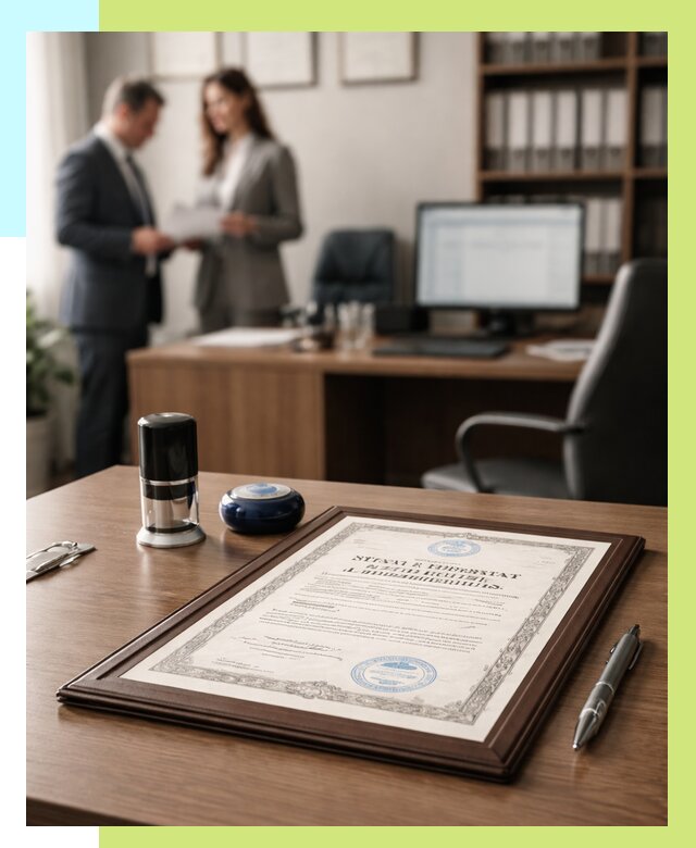 Свидетельство о регистрации продукции в Кронштадте от 9391 р.|Алешин-Крн