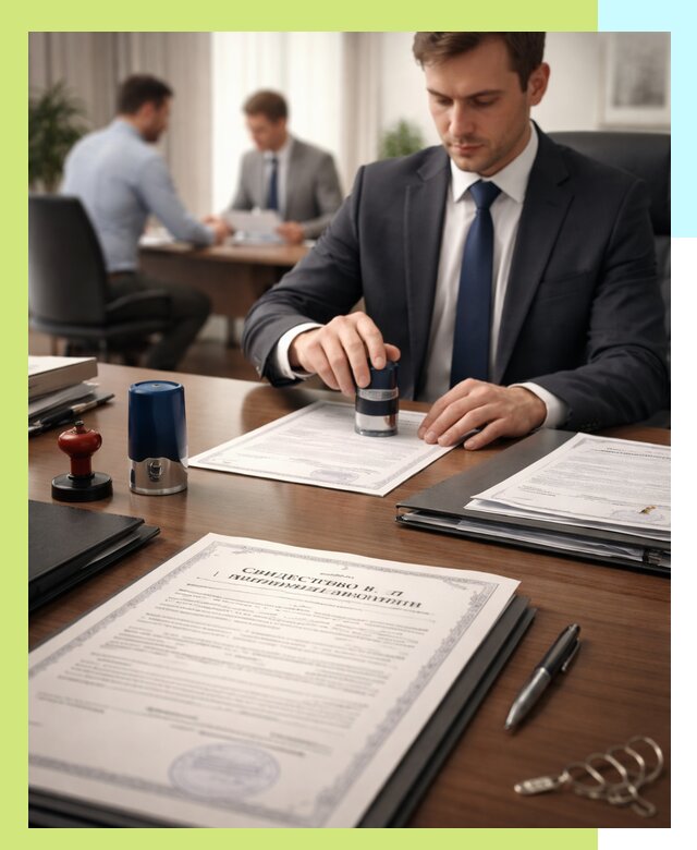 Оформление свидетельства о государственной регистрации в Кронштадте