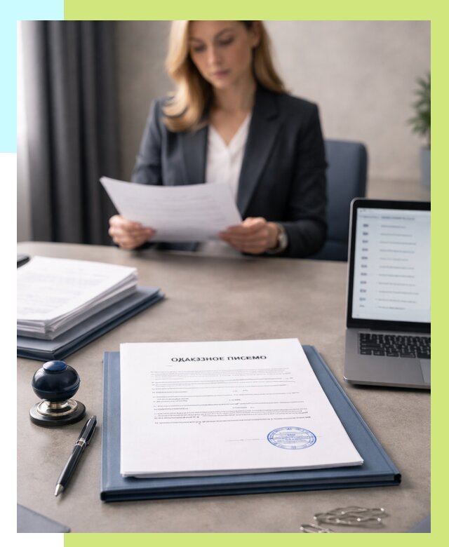 Отказное письмо для маркетплейсов в Кронштадте от 2609 р., Алешин-Крн