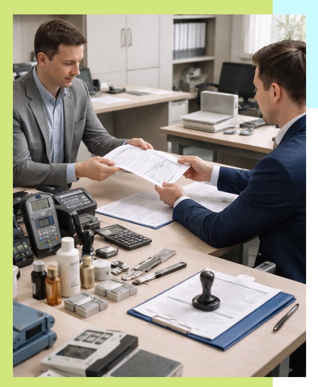 Оформление и получение заключения РЧЦ для оборудования в Кронштадте