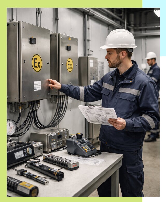 Сертификат взрывозащиты промышленного оборудования в Кронштадте