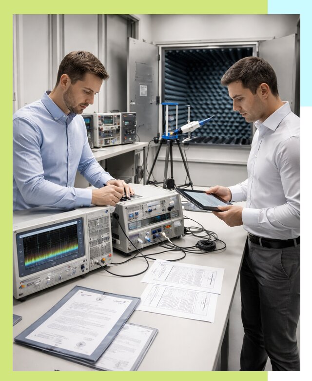 Оформление и выдача сертификата ЭМС для продукции в Кронштадте