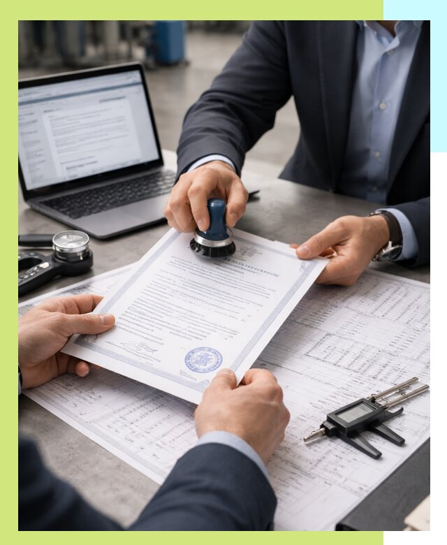 Оформление сертификата промышленной безопасности в Кронштадте