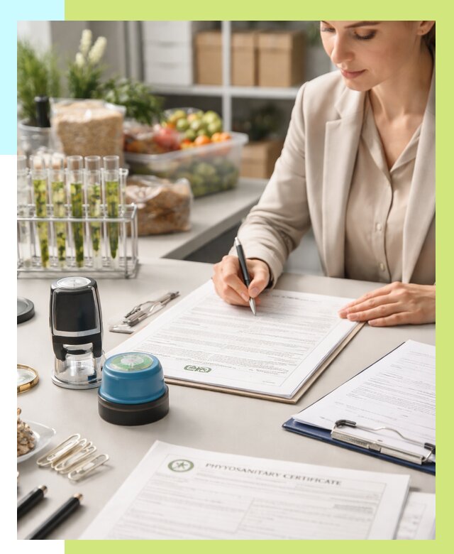 Фитосанитарный сертификат оформить в Кронштадте от 4695 р. | Алешин-Крн