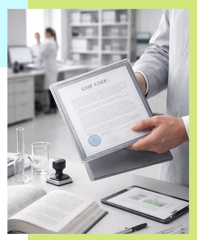 Сертификат GMP в Кронштадте под ключ от 88689 р. | Алешин-Крн