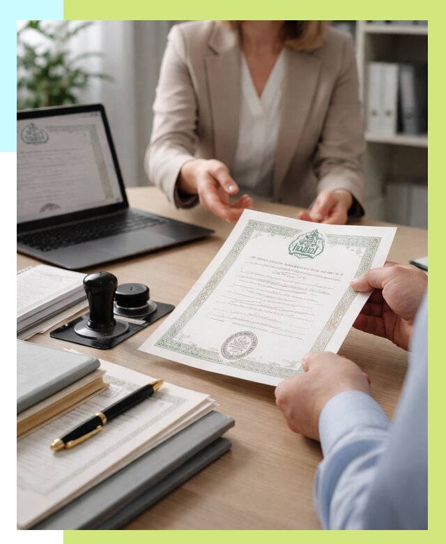 Халяль сертификат в Кронштадте, получить от 15651 р. | Алешин-Крн