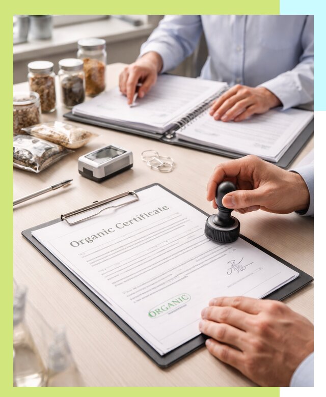 Получение органик сертификата для продукции в Кронштадте