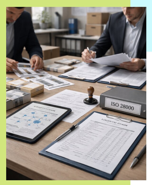 Получение сертификата ISO 28000 по безопасности цепи поставок в Кронштадте