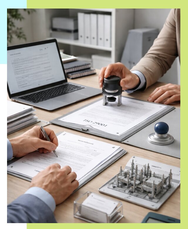 Сертификат ISO 29001 в Кронштадте под ключ от 78255 р. | Алешин-Крн