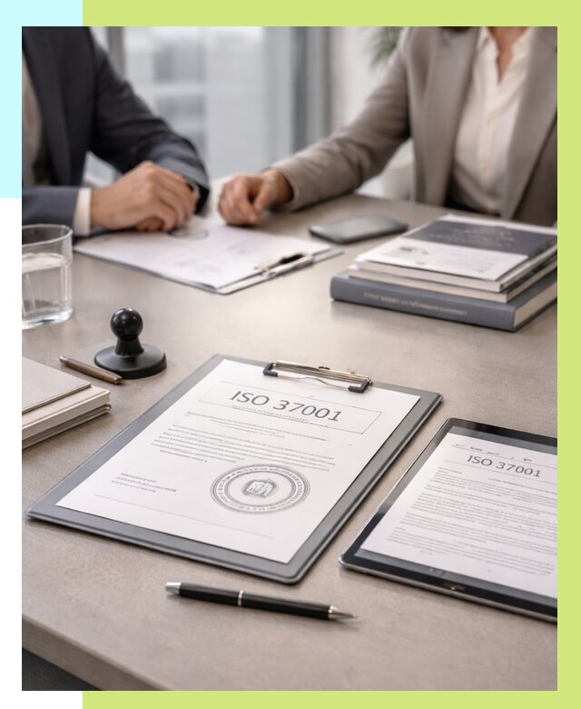 Сертификат ISO 37001 в Кронштадте оформить от 125208 р. Алешин-Крн