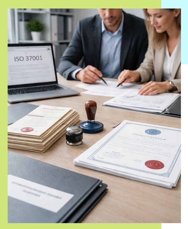 Получение сертификата ISO 37001 по системе борьбы с коррупцией в Кронштадте